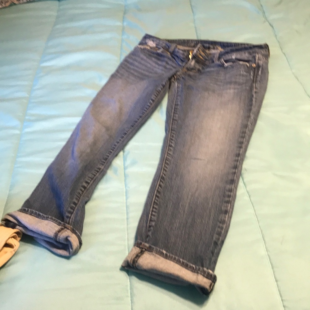 Light colored jeans